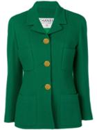 Chanel Pre-owned 1990's Bouclé Jacket - Green