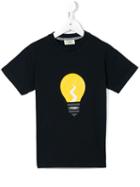 Fendi Kids Lightbulb Print T-shirt