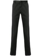 Prada Straight Leg Cropped Trousers - Black