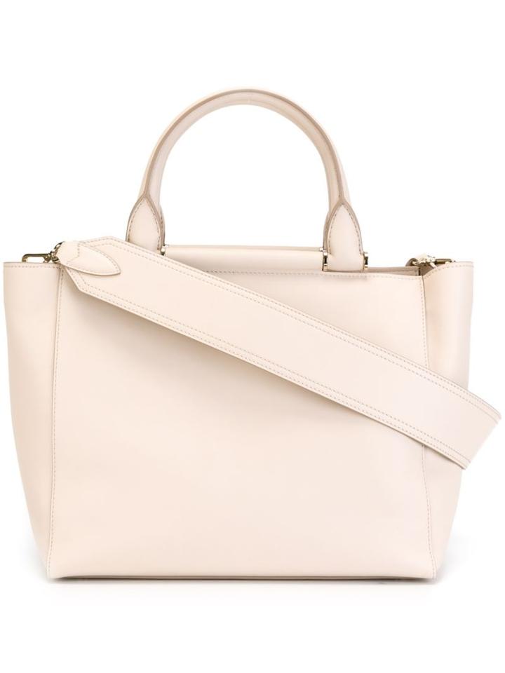 Max Mara Large Round Handle Tote