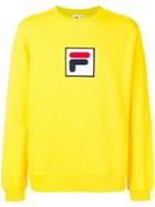 Fila Logo Patch Sweatshirt - Yellow