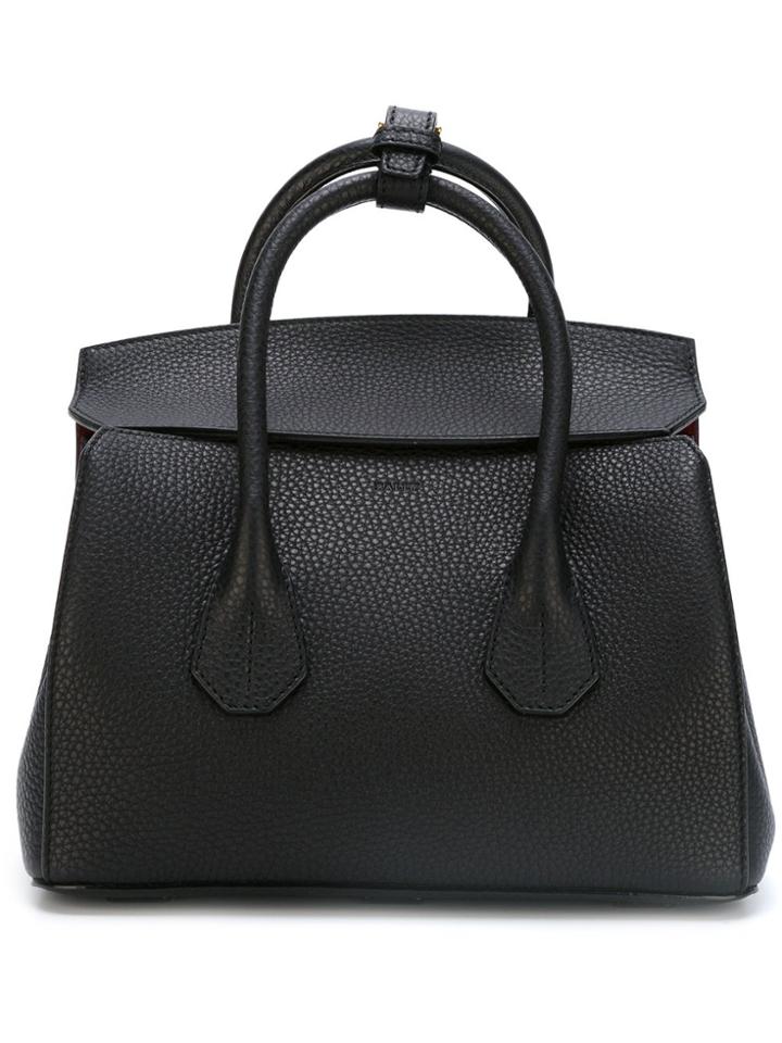 Bally Double Handle Tote Bag - Black