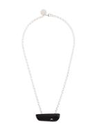 Namacheko Stone Chain Necklace - Metallic