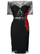 Philipp Plein Nettie Booth Dress - Black