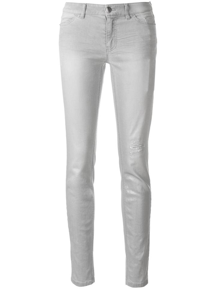 Marc Cain Slim Fit Trousers - Grey
