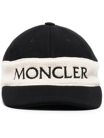 Moncler Monc Cap Blk Logo - Black