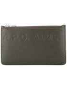 A.p.c. Walter Card Holder - Green