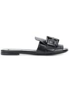 Nº21 Buckle Slide Sandals - Black