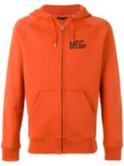 Ron Dorff Discipline Small Print Hoodie, Men's, Size: Large, Yellow/orange