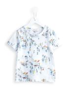 Paul Smith Junior Surfer Print T-shirt