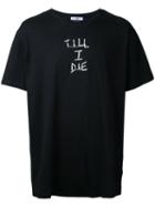 Selfmade By Gianfranco Villegas - Embroidered T-shirt - Men - Cotton - 52, Black, Cotton