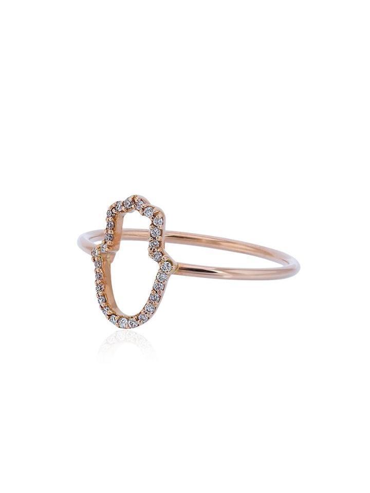 Alemdara Hamsa Ring - Metallic