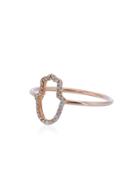 Alemdara Hamsa Ring - Metallic