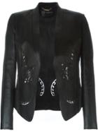 Versace Lace Detail Blazer