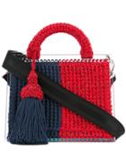 711 The Kiss St. Barts Shoulder Bag - Red