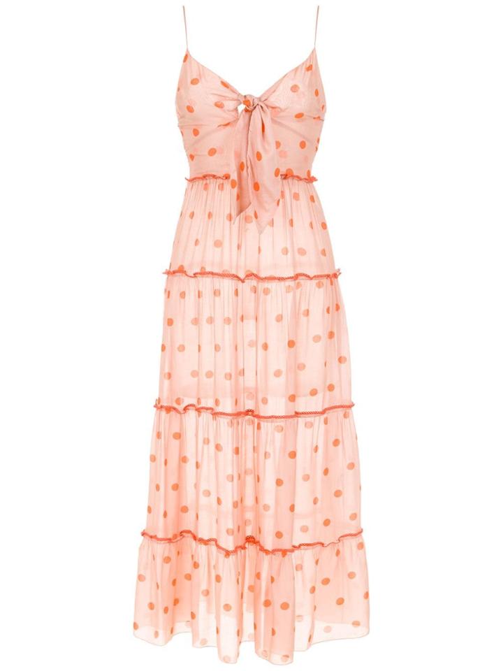 Nk Printed Midi Dress - Pink