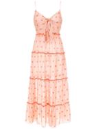 Nk Printed Midi Dress - Pink