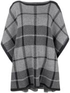 Woolrich Checked Tabard Sweater - Grey