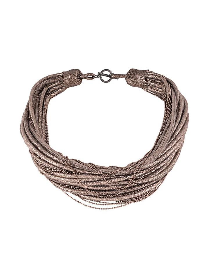 Brunello Cucinelli Choker Necklace - Grey