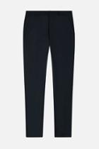 Ami Alexandre Mattiussi Carrot-fit Trousers, Men's, Size: 38, Black, Wool