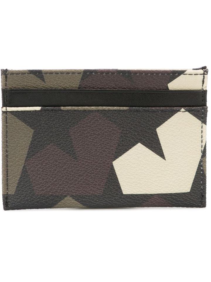 Ports 1961 Star Camouflage Print Card Holder