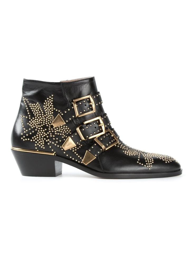 Chloé 'susanna' Ankle Boots - Black