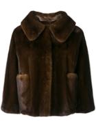 Liska - Cocotte Jacket - Women - Mink Fur/cupro - S, Brown, Mink Fur/cupro
