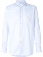 Bagutta Cutaway Collar Shirt - Blue