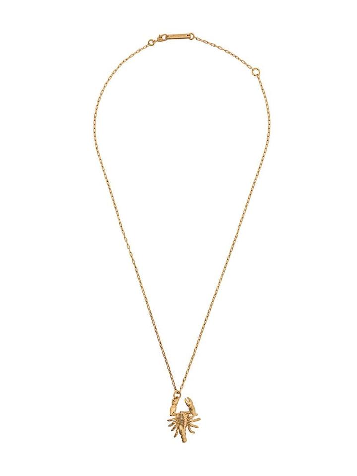 Ambush Scorpio Charm Necklace - Gold