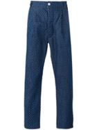 Sunnei Spot Pull Thread Trousers - Blue