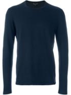 Michael Kors Crew Neck Jumper, Men's, Size: Xl, Blue, Cotton