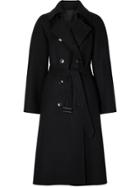 Burberry Double-faced Trench Coat - Black