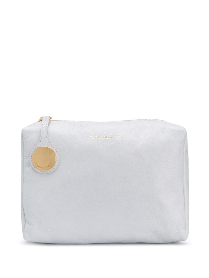 L'autre Chose Zipped Wallet - White