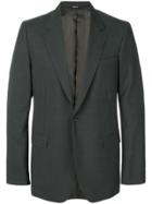 Alexander Mcqueen Tailored Button Up Jacket - Grey