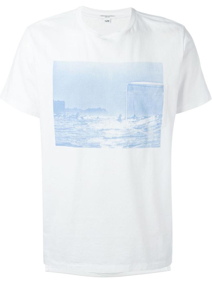 Engineered Garments Waiting Surf Print T-shirt