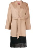 Max Mara Studio Panetto Coat - Neutrals