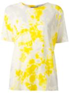 Suzusan Printed T-shirt, Women's, Size: Medium, Yellow/orange, Cotton