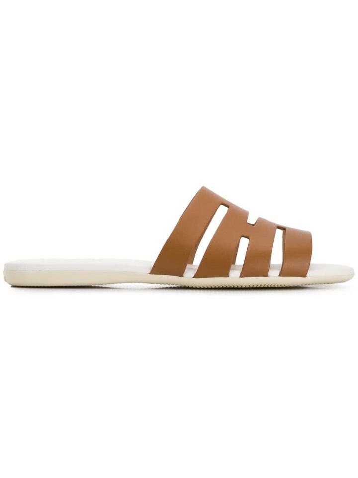 Hogan Cut-out Sliders - Neutrals