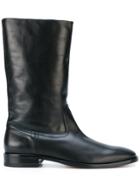 Saint Laurent Matt 25 Boots - Black