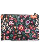 Red Valentino Flower Print Small Clutch