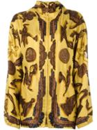 Hermès Vintage Equestrian Print Jacket