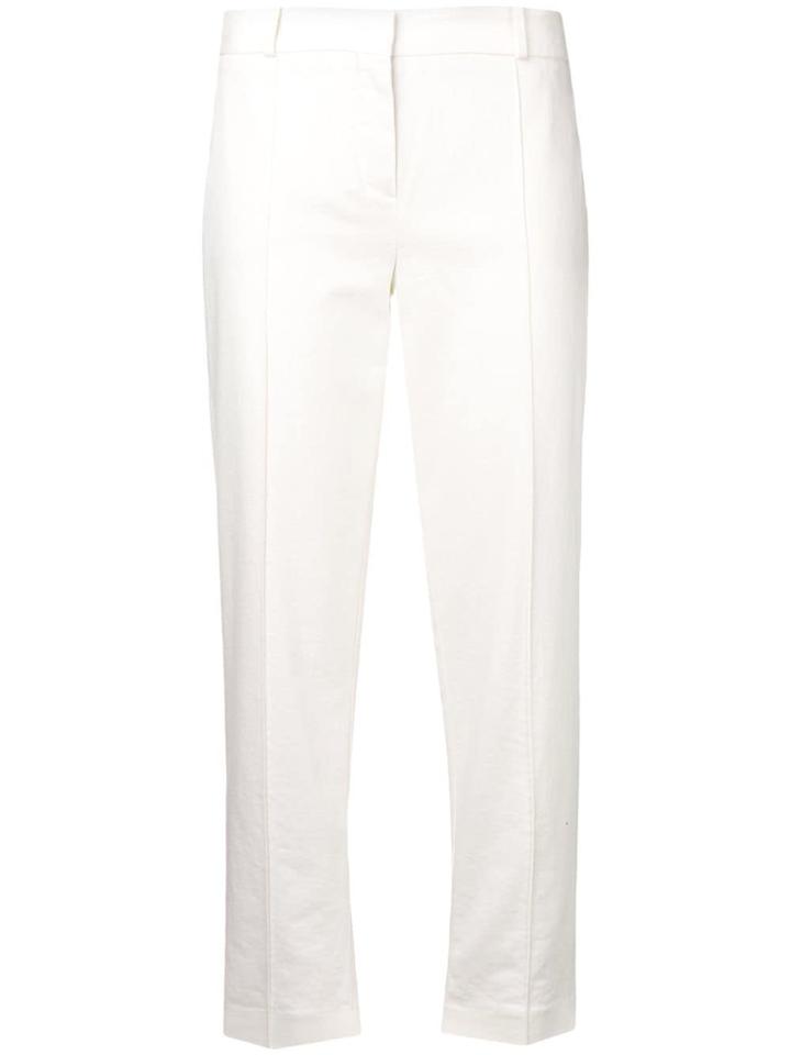 Loro Piana Cropped Trousers - White