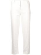 Loro Piana Cropped Trousers - White