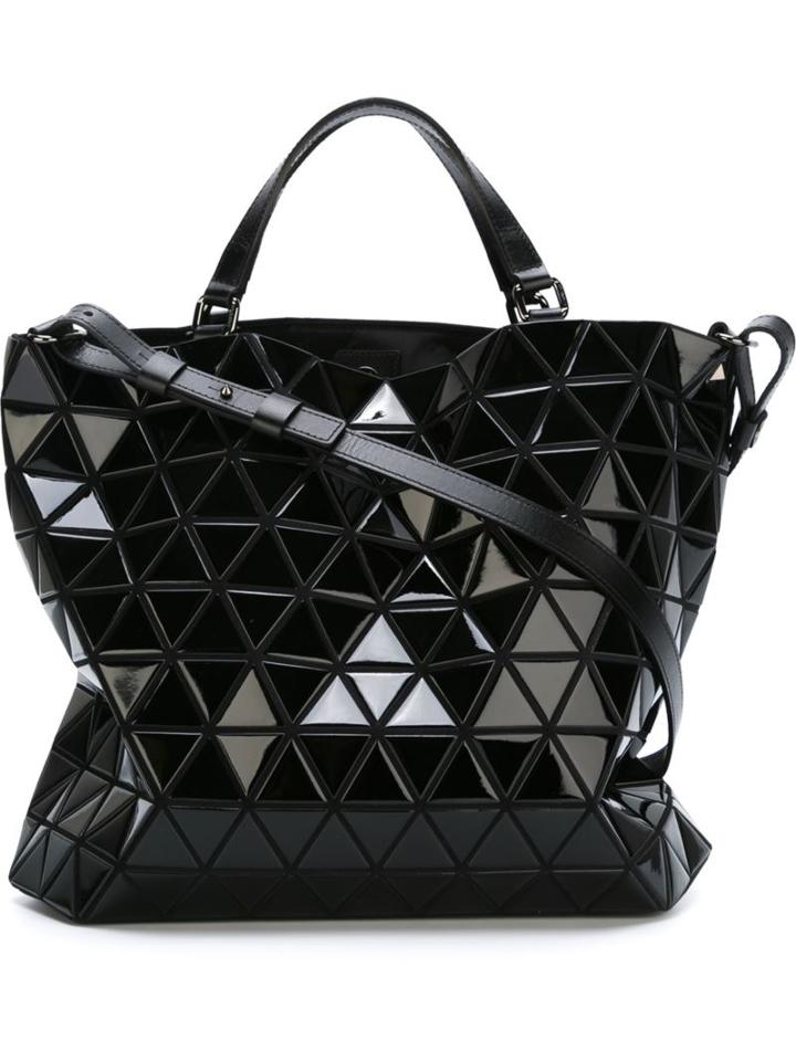 Bao Bao Issey Miyake Large 'crystal' Tote, Women's, Black