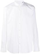 Boss Hugo Boss Mandarin Collar Shirt - White