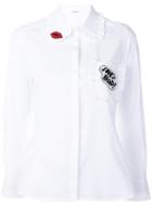 P.a.r.o.s.h. Embroidered Shirt - White