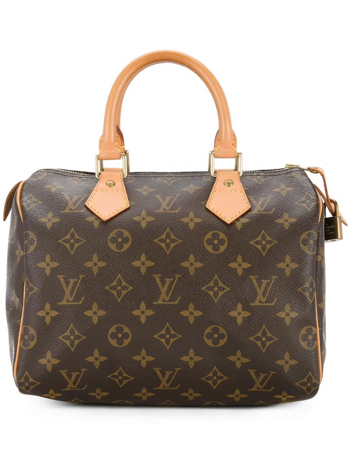 Louis Vuitton Vintage Speedy 25 Tote - Brown