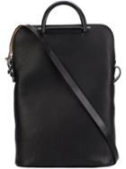 Building Block Zipped Tote, Women's, Black