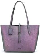 Coach Hologram Effect Tote, Women's, Pink/purple, Leather