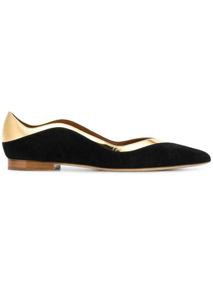 Malone Souliers Penelope Ballerinas - Black